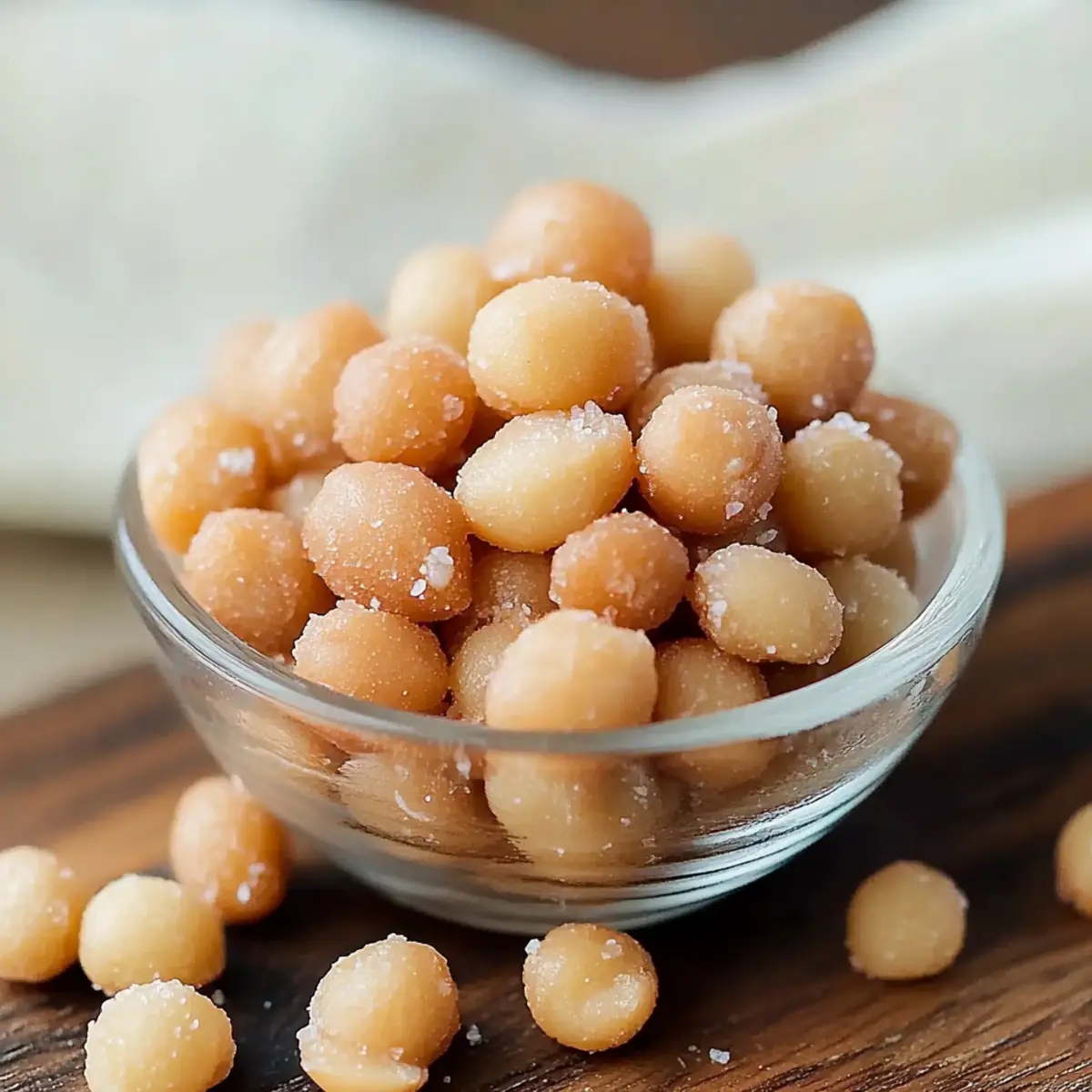 Candied Macadamia Nuts