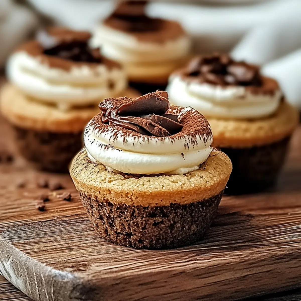 Tiramisu Cookie Cups