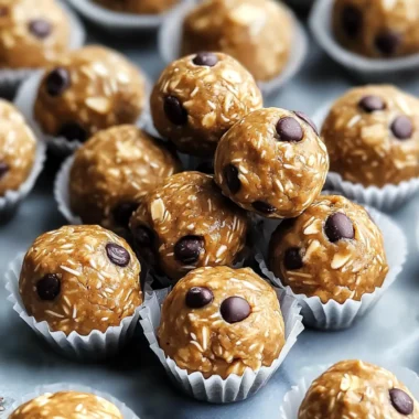 No-Bake Peanut Butter Energy Bites
