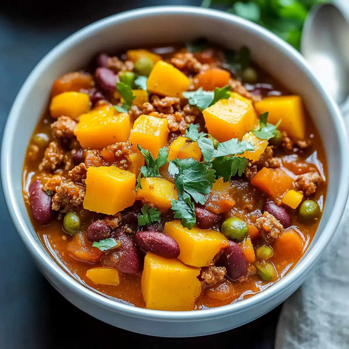 Cozy Butternut Squash Chili