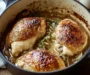 Braised French Onion Chicken with Gruyère