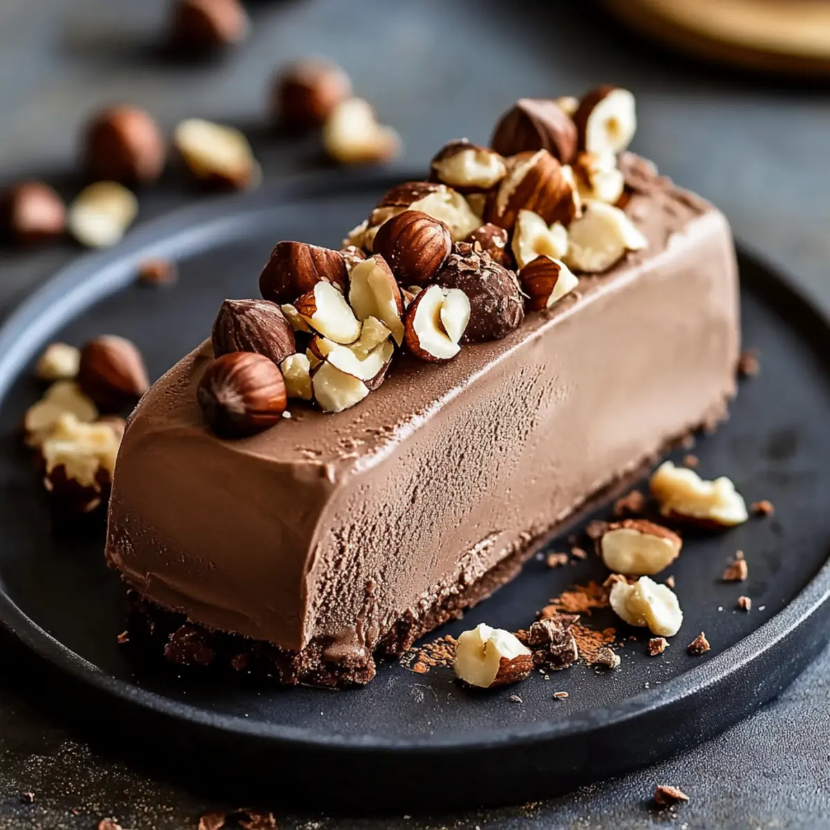 Classic Chocolate Hazelnut Semifreddo