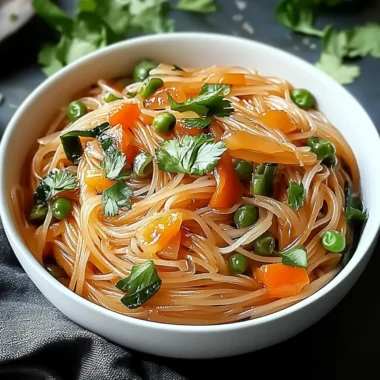 Rice Noodle Stir-Fry