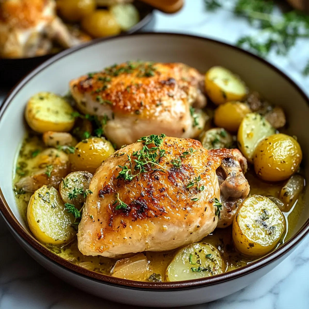 Spatchcock Roasted Chicken Piccata