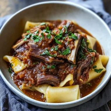 Sous Vide Short Rib Ragu